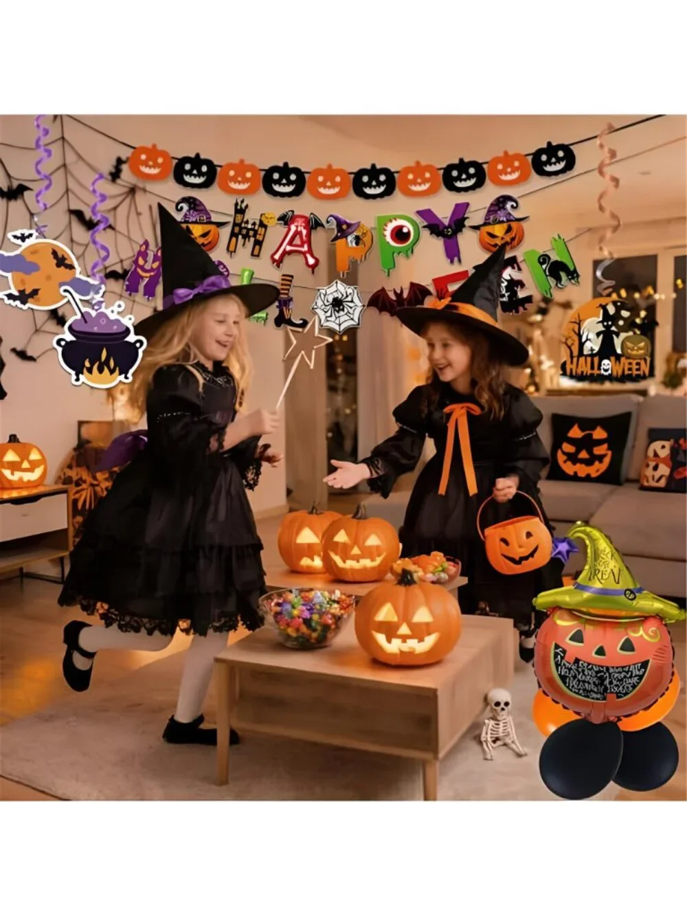 Halloween Decorations - 19 Pack Halloween Decor for Party Decorations